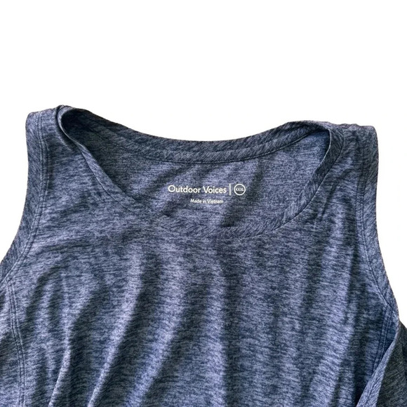 Outdoor Voices All Day Tank Top Charcoal Activewear Sleeveless NWT Plus Sz XXXL - Picture 7 of 9